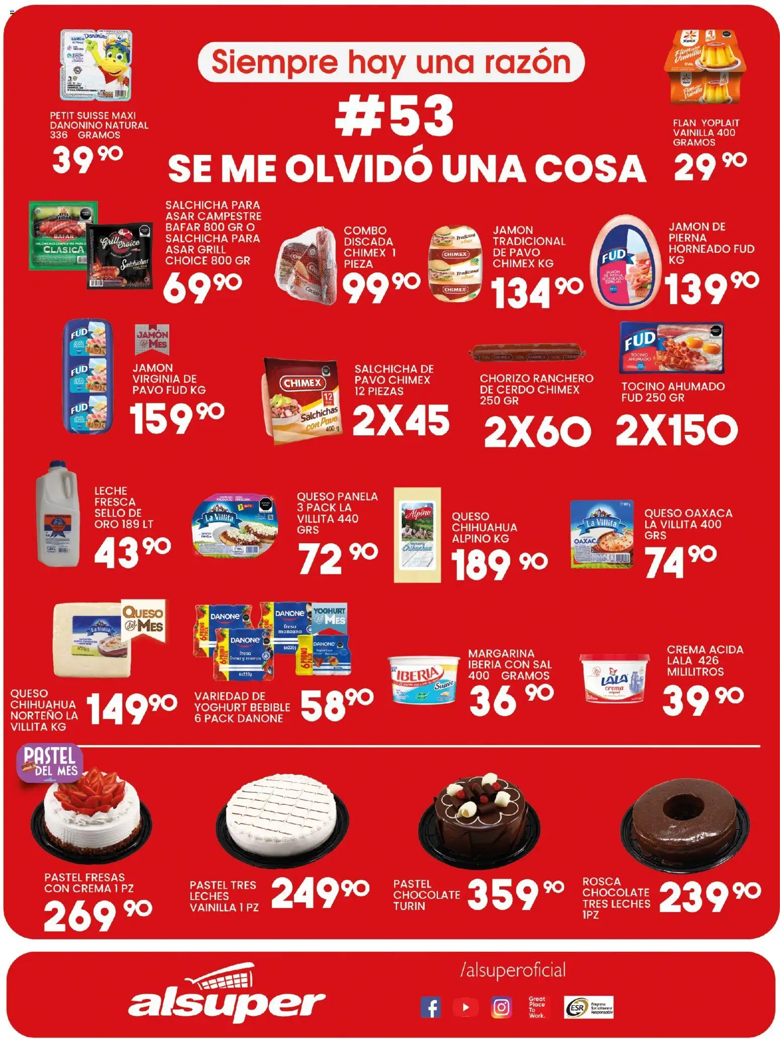 Nuevas ofertas de Alsuper válidas en toda la República Mexicana desde el 16/10/2026. ¡Encuentra las mejores ofertas en Alsuper folleto! | Página: 3
