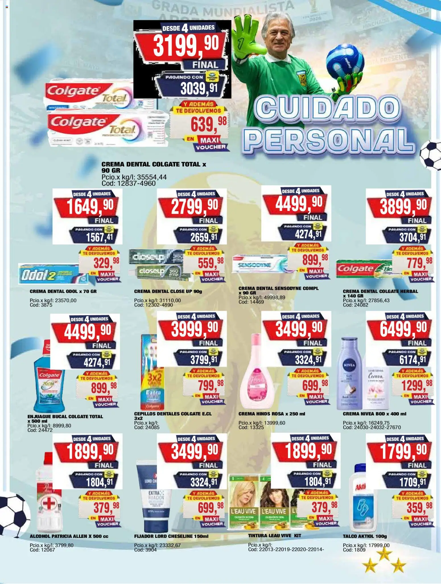 Maxiconsumo ofertas │ válido desde el 20/07/2026 | Página: 29 | Productos: Tintura, Fijador, Enjuague bucal, Té