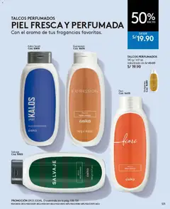 Vista previa de folleto Ésika catálogo - Campaña 10 de la Ésika válido desde 30.05.2026 | Página: 123 | Productos: Desodorante