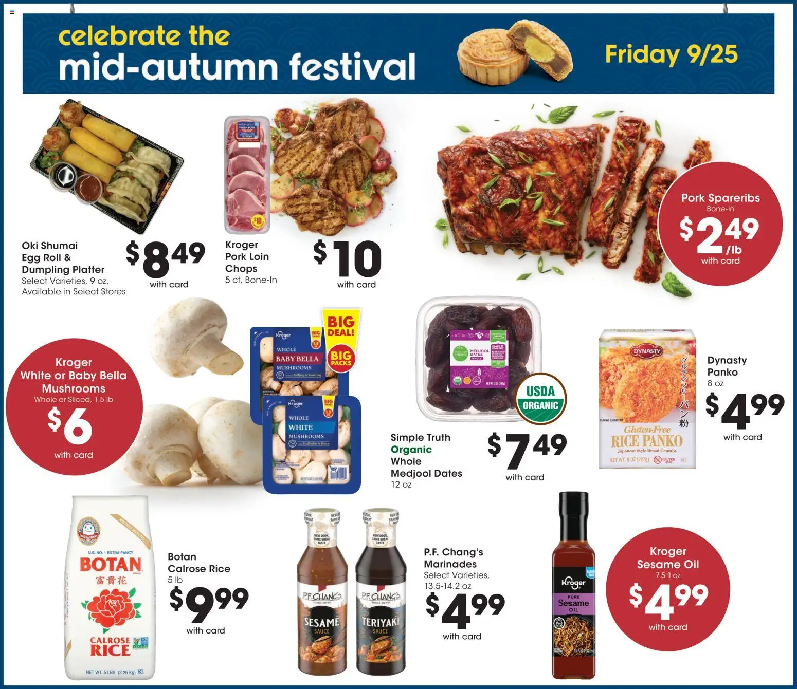 Mariano's Weekly Ad - valid from 09/09/2026 | Page: 16 | Products: Mushrooms, Bread, Pork, Sauce