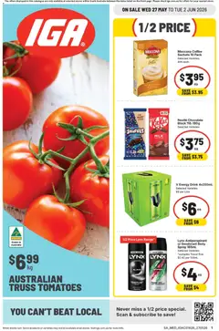 Preview of IGA catalogue SA - valid from 27.05.2026