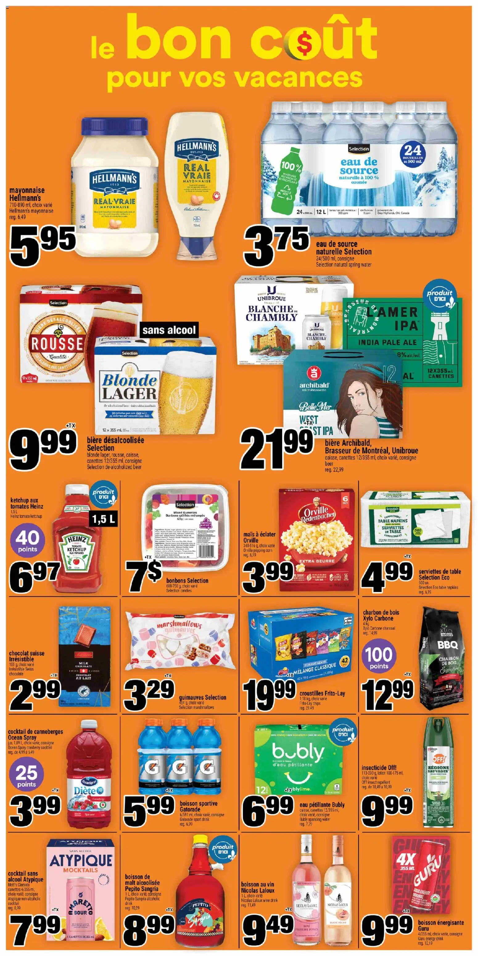 Super C flyer valid from Jul 16, 2026 | Page: 11 | Products: Candies, Chips, Ketchup, Beer