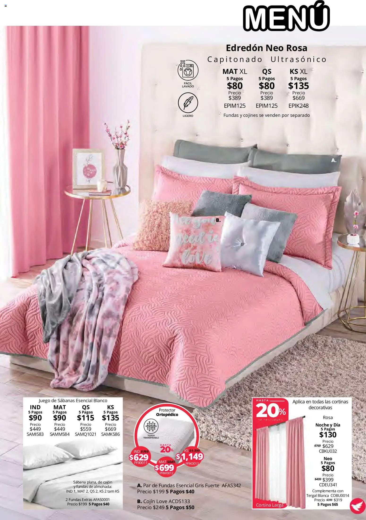 Nuevas ofertas de Colchas Concord válidas en toda la República Mexicana desde el 15/10/2026. ¡Encuentra las mejores ofertas en Colchas Concord catálogo! | Página: 39