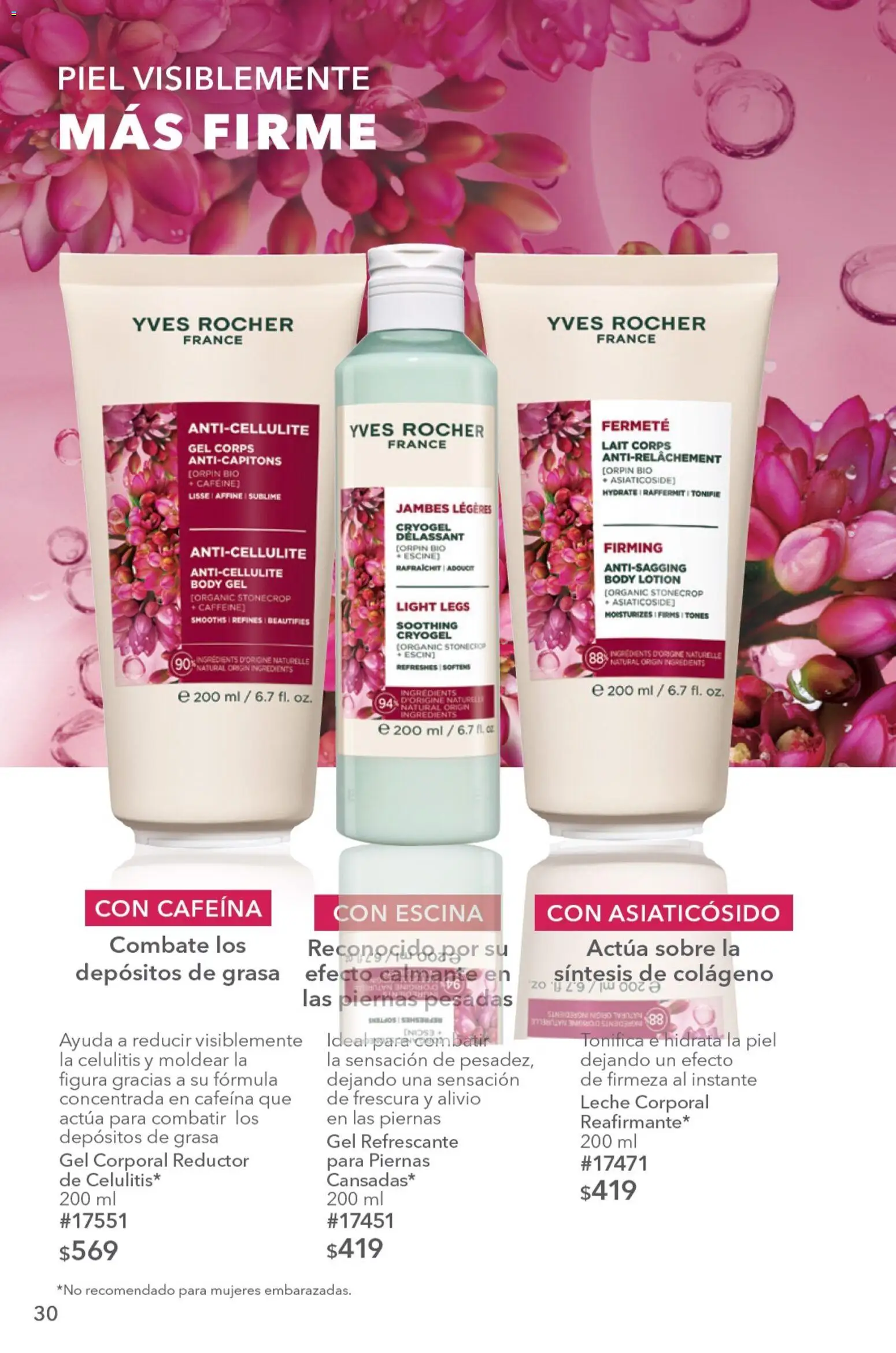 Nuevas ofertas de Yves Rocher válidas en toda la República Mexicana desde el 04/08/2026. ¡Encuentra las mejores ofertas en Yves Rocher campaña 11 2026! | Página: 32 | Productos: Gel corporal, Leche, Body, Sobre