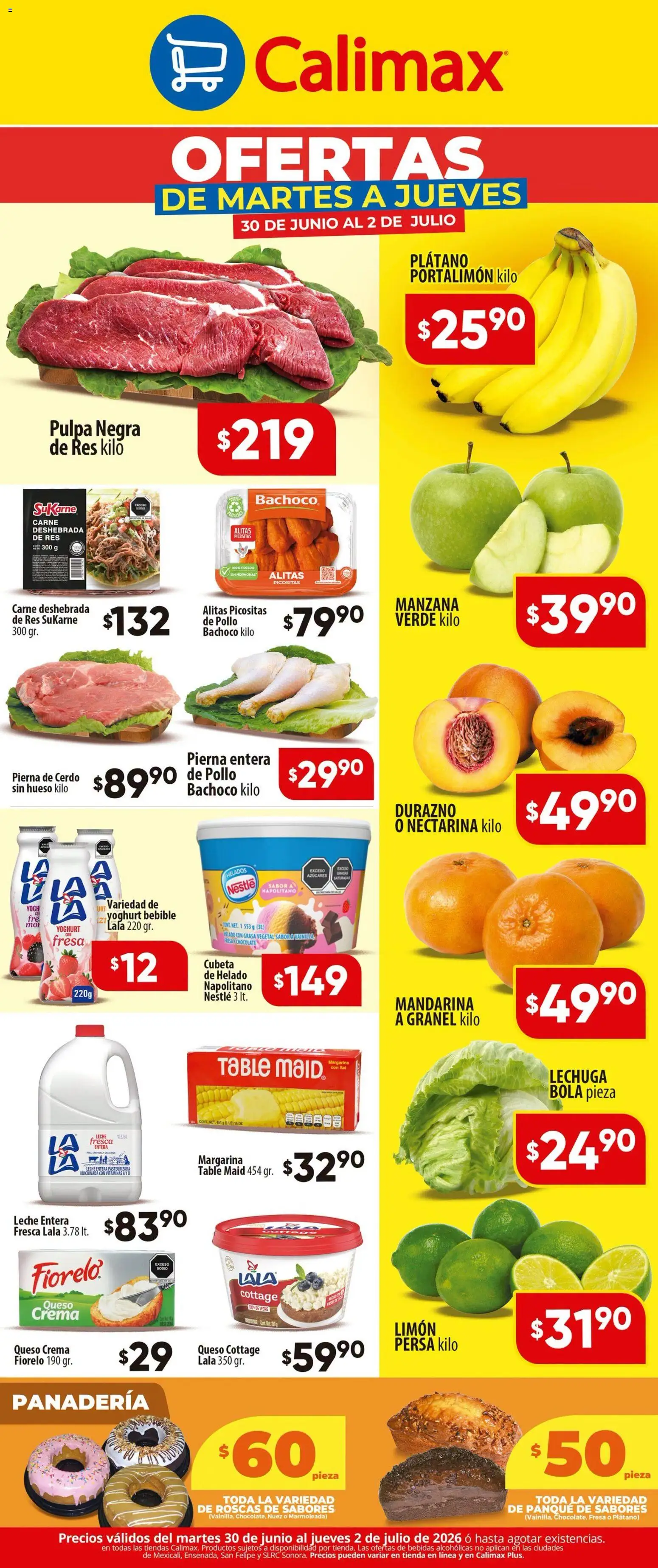 Nuevas ofertas de Calimax válidas en toda la República Mexicana desde el 30/06/2026. ¡Encuentra las mejores ofertas en Calimax folleto! | Página: 2