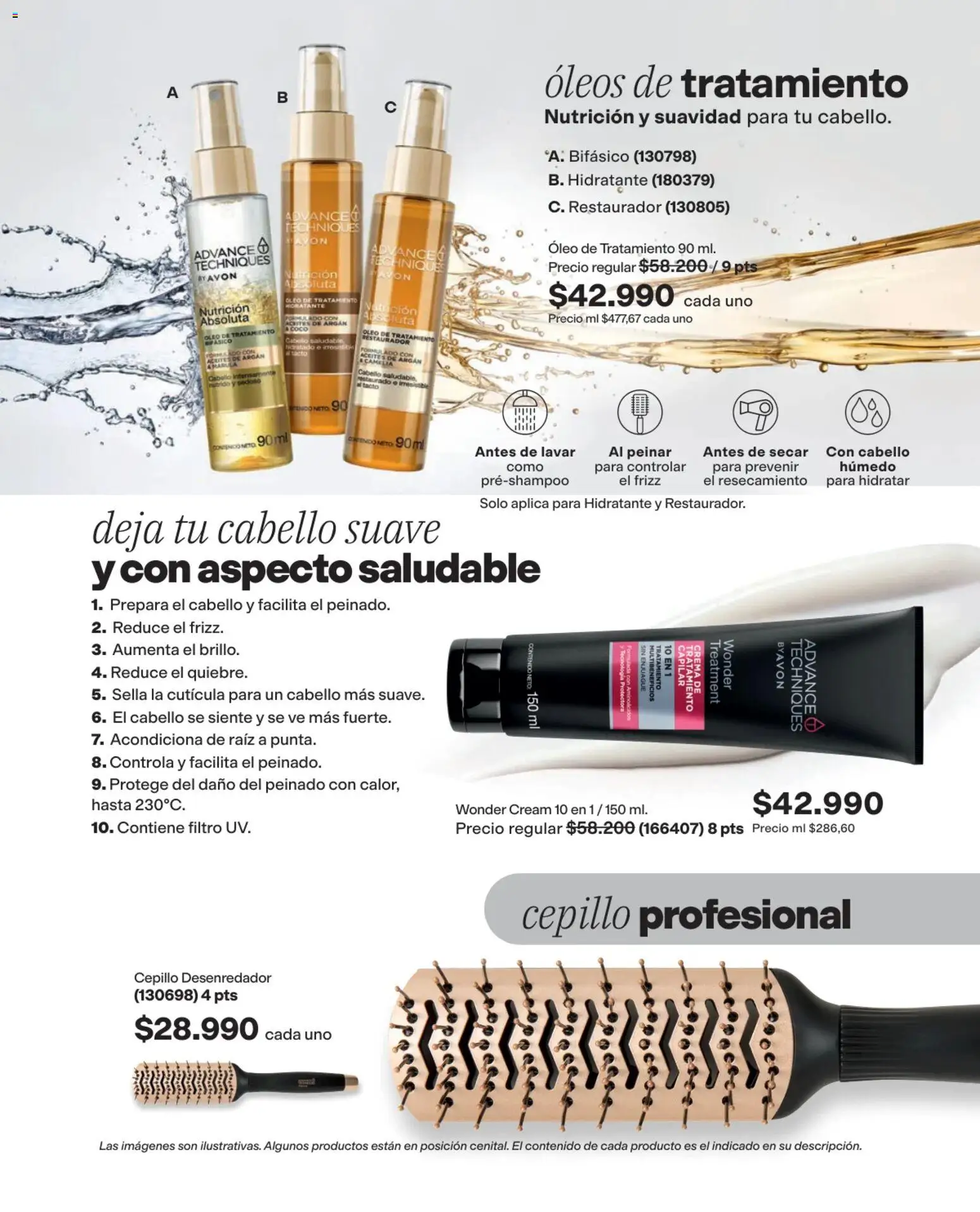 Avon revista - valida desde el 03/08/2026 | Página: 155 | Productos: Crema, Cepillo, Coco, Peinado