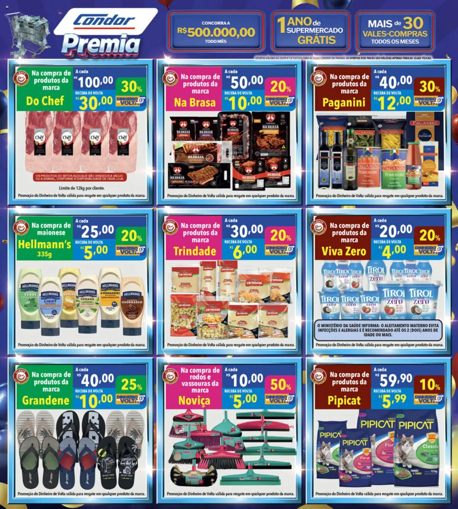 Supermercados Condor Folheto - válido de 25/09/2026 | Página: 5 | Produtos: Maionese