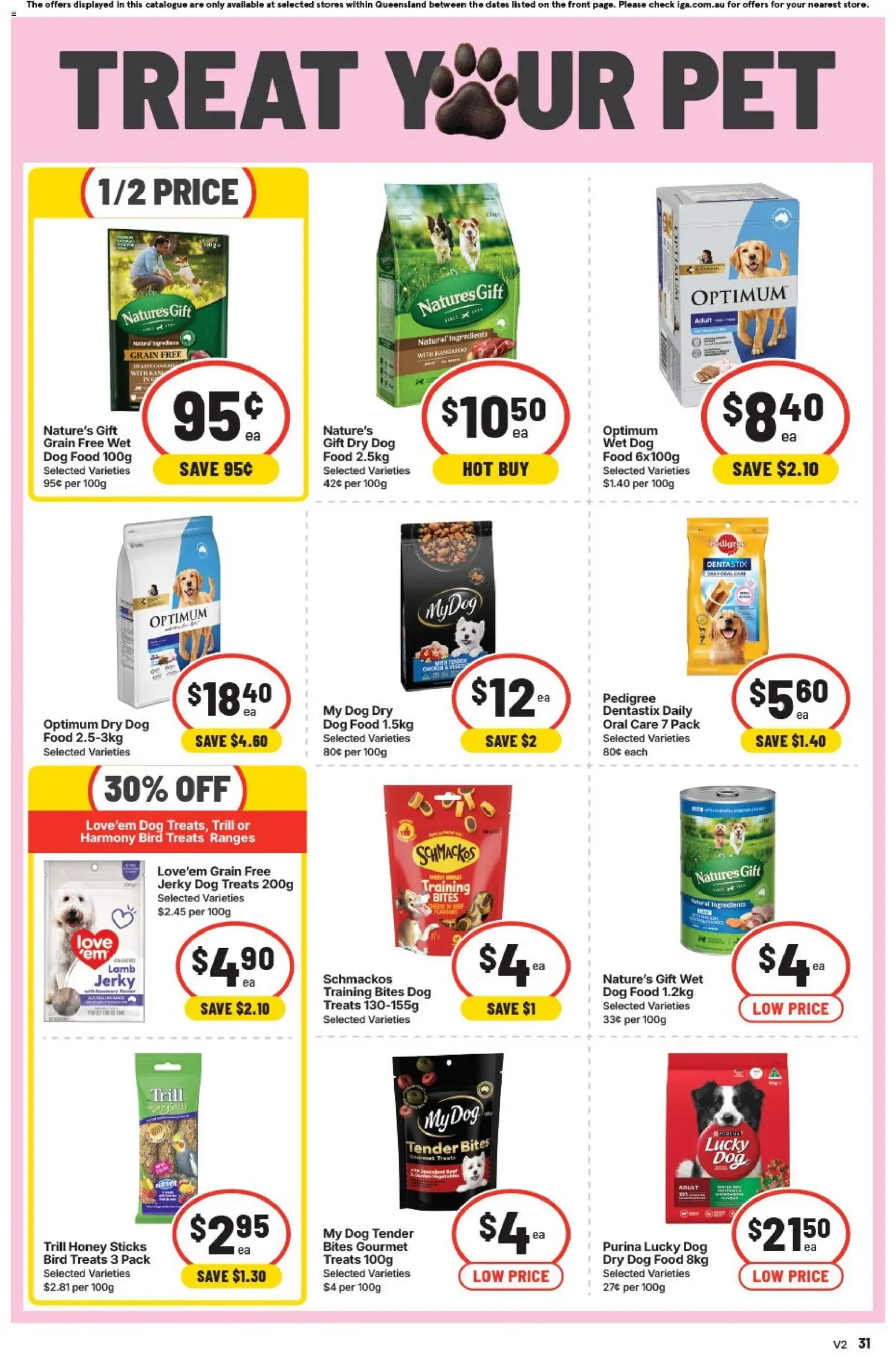 IGA catalogue - valid from 02/08/2026 | Page: 34 | Products: Food, Cheese, Honey, Dog food