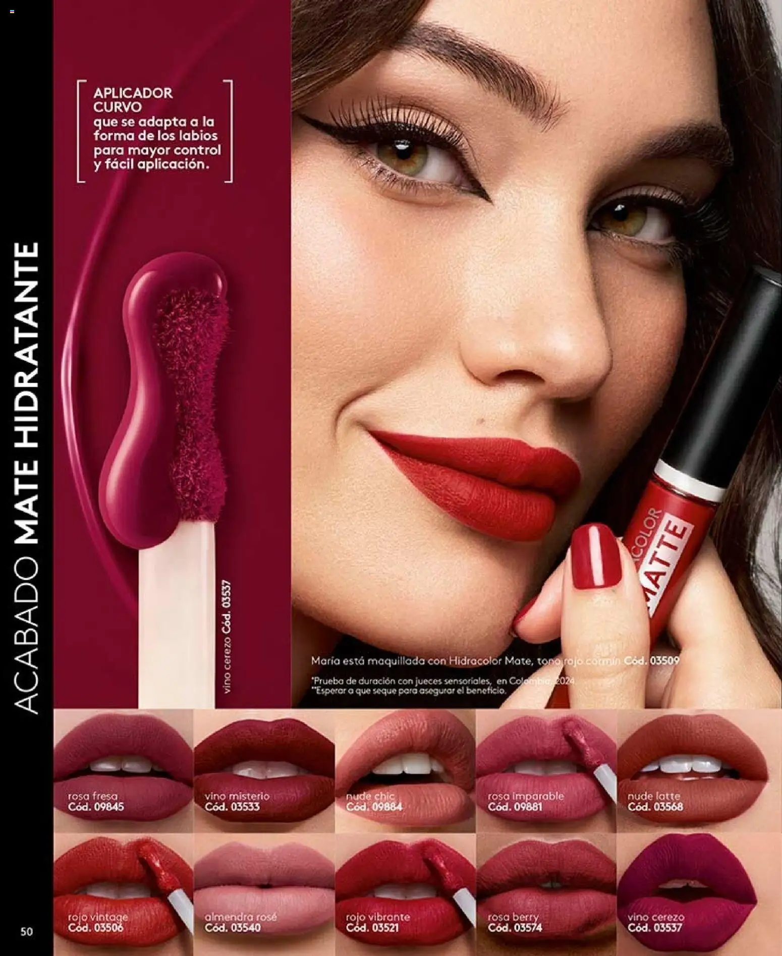 Ésika revista - valida desde el 28/08/2026 | Página: 50 | Productos: Almendra, Fresa, Vino