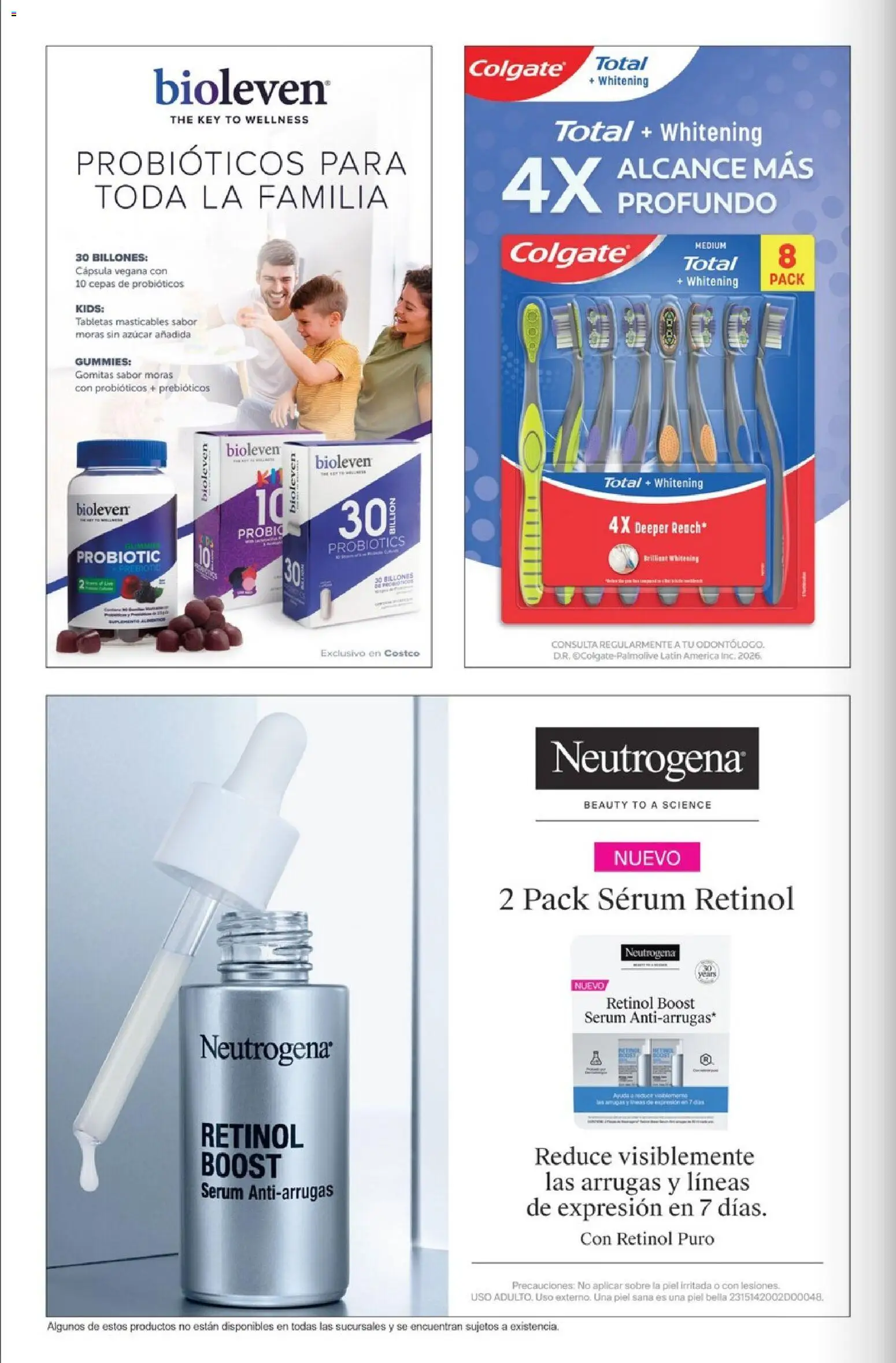 Nuevas ofertas de Costco válidas en toda la República Mexicana desde el 01.05.2026. ¡Encuentra las mejores ofertas en Costco Revista Mayo 2026! | Página: 122 | Productos: Azúcar, Serum, Sobre, Gomitas