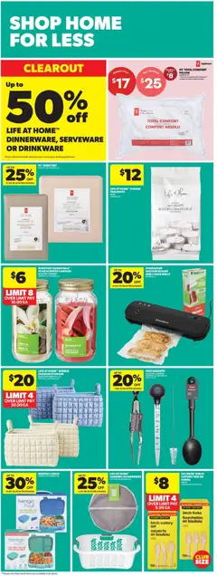 Preview of Real Canadian Superstore weekly flyer / circulaire from shop Real Canadian Superstore valid from Oct 1, 2026 | Page: 38 | Products: PC, Pillow, Lunch box, Box