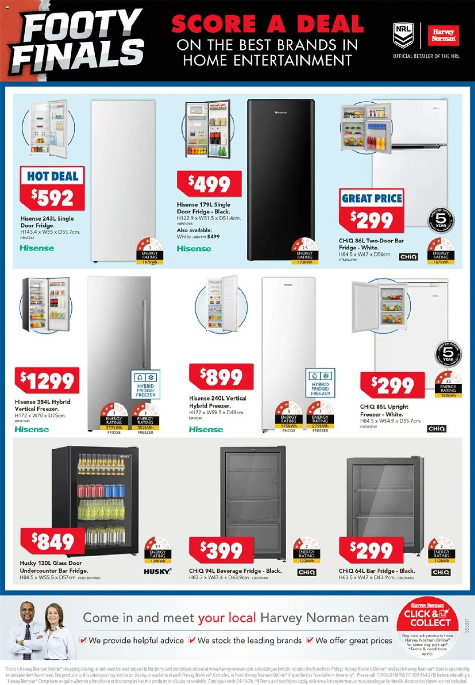 Harvey Norman catalogue - valid from 24/09/2026 | Page: 18 | Products: Door, Accessories, Fridge, Freezer