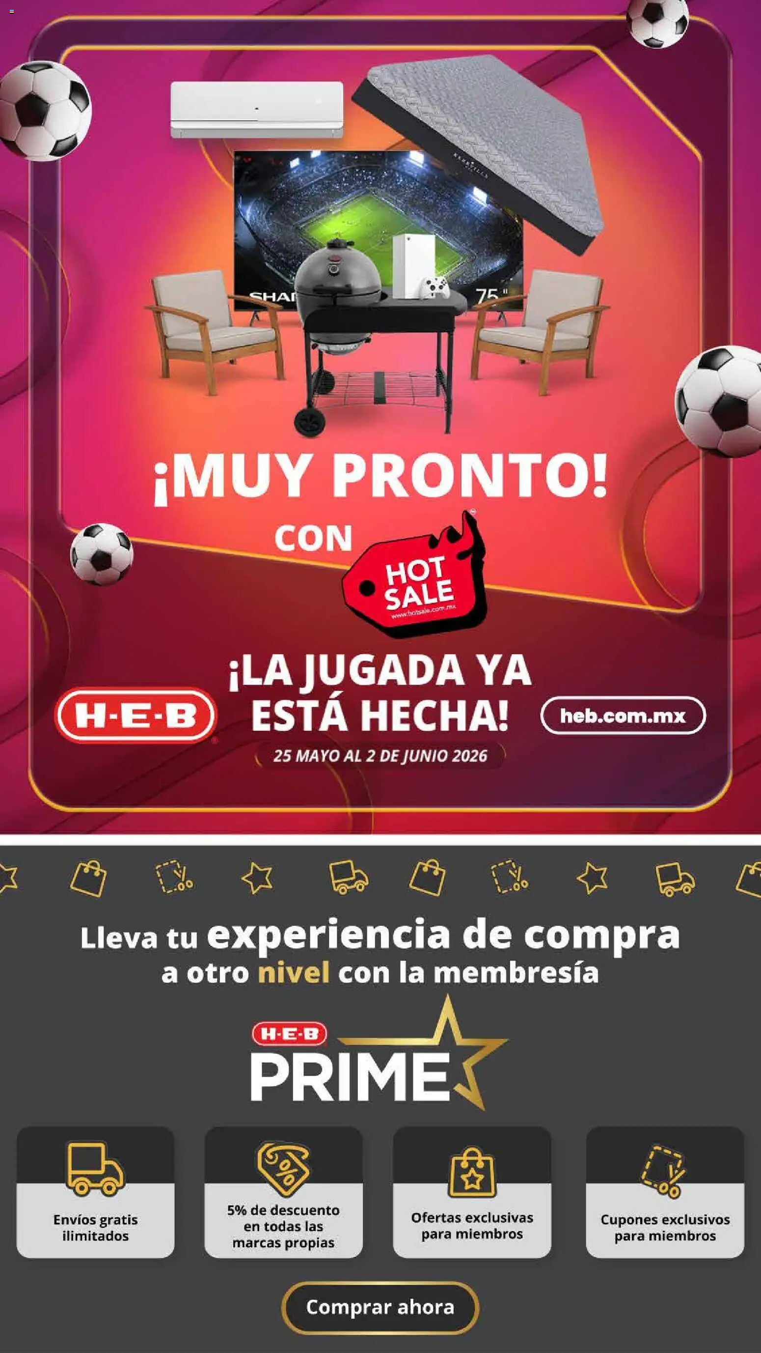 Nuevas ofertas de H-E-B válidas en toda la República Mexicana desde el 21.05.2026. ¡Encuentra las mejores ofertas en H-E-B folleto! | Página: 2