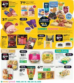 Preview of Thrifty Foods weekly flyer / circulaire from shop Thrifty Foods valid from Jul 16, 2026 | Page: 5