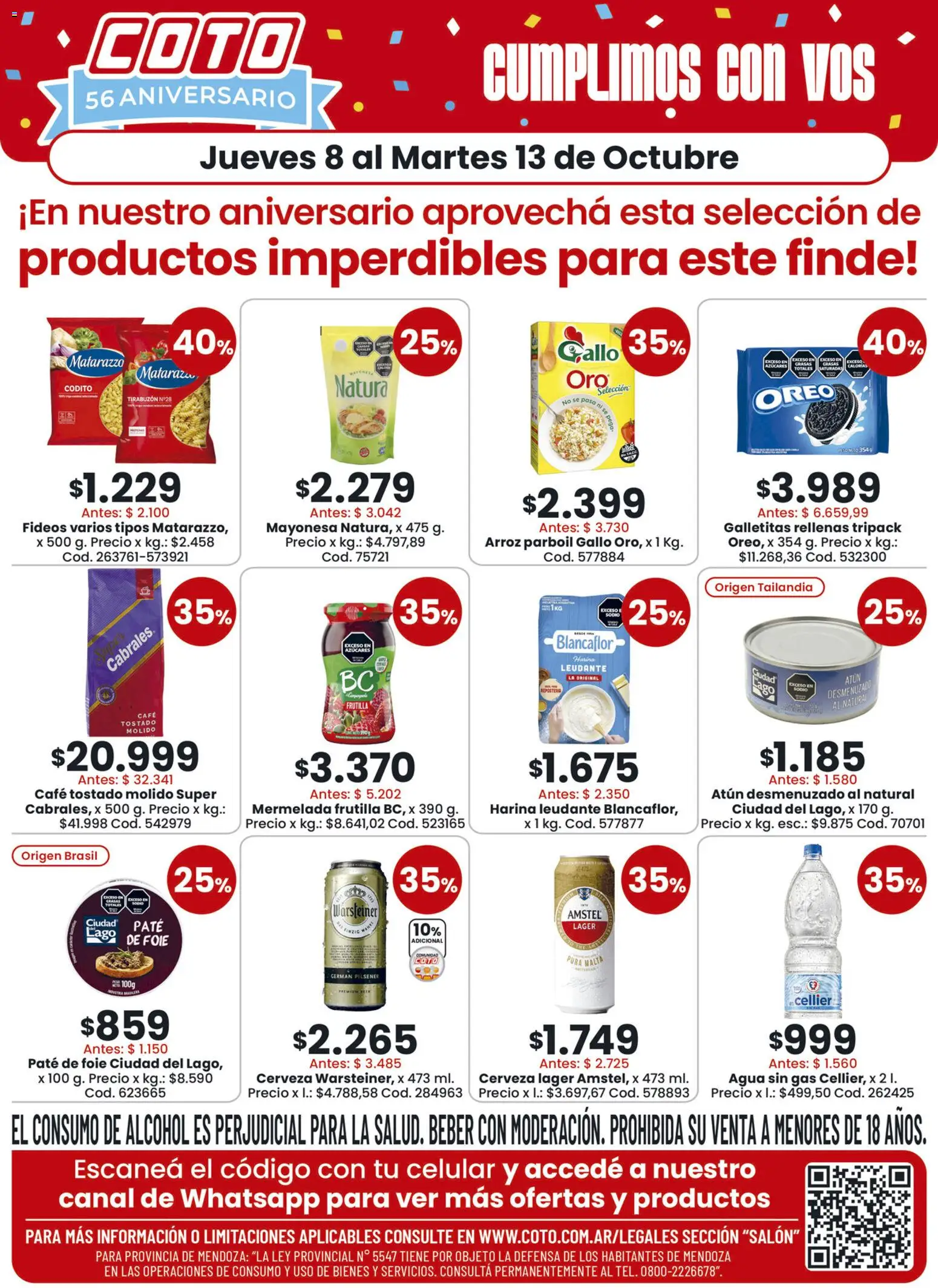 Coto - Productos Motivo │ válido desde el 08/10/2026 | Página: 2