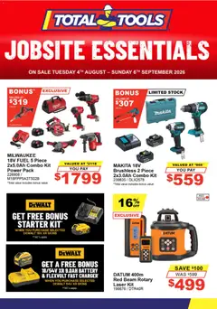 Preview of Total Tools catalogue - valid from 04/08/2026