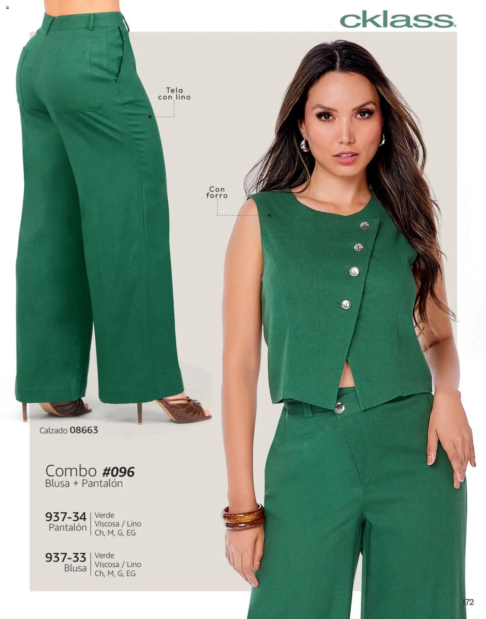 Nuevas ofertas de Cklass válidas en toda la República Mexicana desde el 08/07/2026. ¡Encuentra las mejores ofertas en Cklass catálogo Otoño Invierno! | Página: 175 | Productos: Blusa