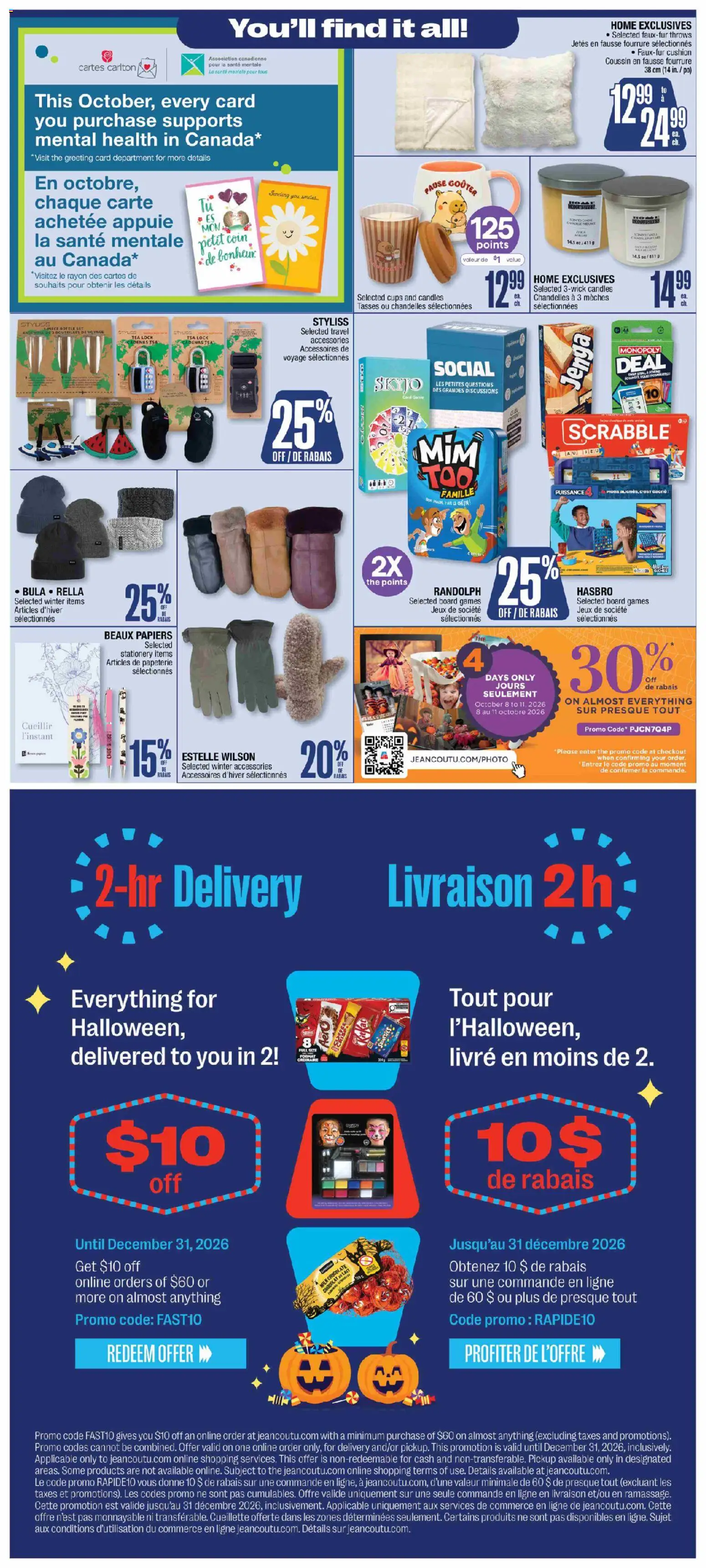 Jean Coutu flyer valid from Oct 8, 2026 | Page: 9