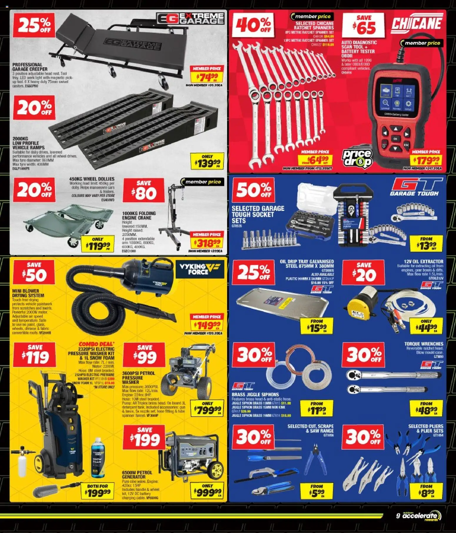Autobarn catalogue - valid from 01/07/2026 | Page: 9 | Products: Socket, Battery, Light, Detergent