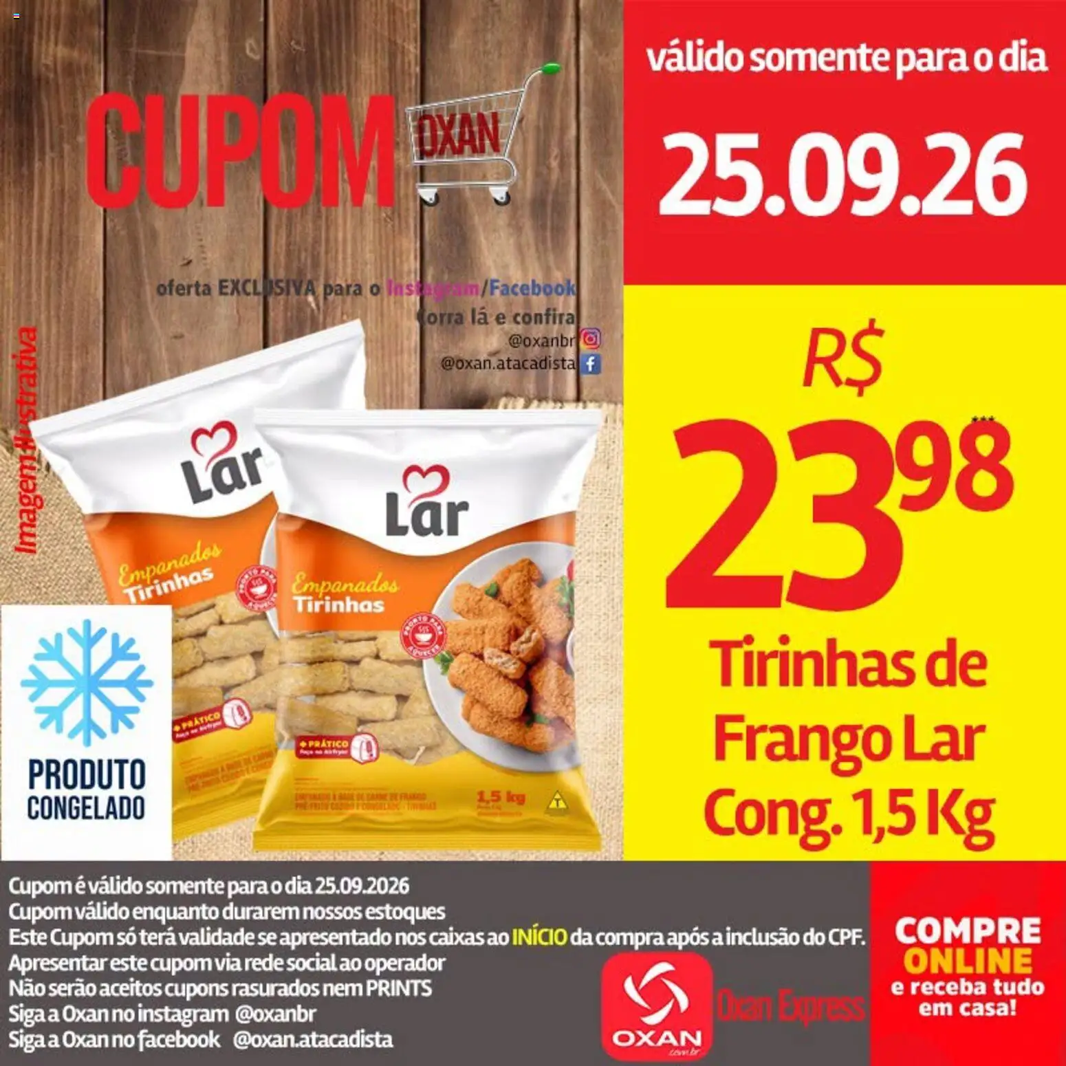 Oxan Atacadista Folheto - válido de 25/09/2026 | Página: 7 | Produtos: Frango