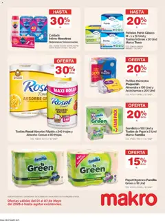 Makro catálogo -  Vista previa de la revista de la tienda Makro valido desde el 01.05.2026 | Página: 19 | Productos: Peso, Toallas, Pañales, Papel higiénico