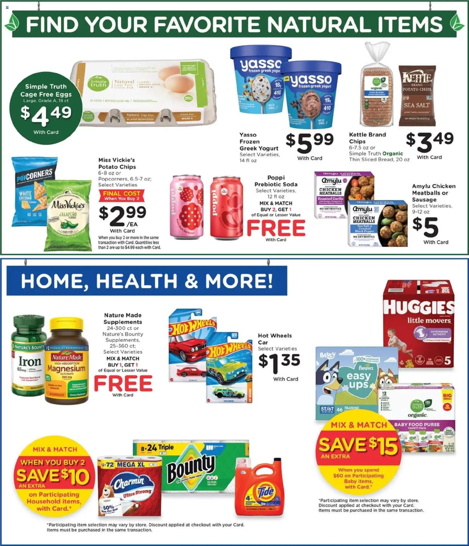 Pick ‘n Save Weekly Ad - valid from 09/02/2026 | Page: 8 | Products: Chicken, Salt, Garlic, Iron