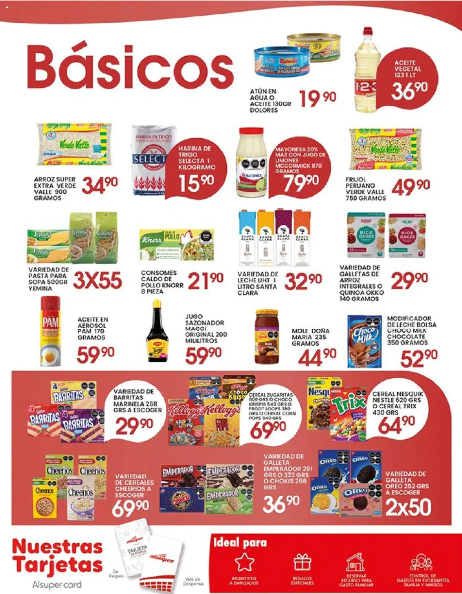 Nuevas ofertas de Alsuper válidas en toda la República Mexicana desde el 14/04/2026. ¡Encuentra las mejores ofertas en Alsuper folleto Calera! | Página: 6 | Productos: Agua, Chocolate, Cereales, Pasta