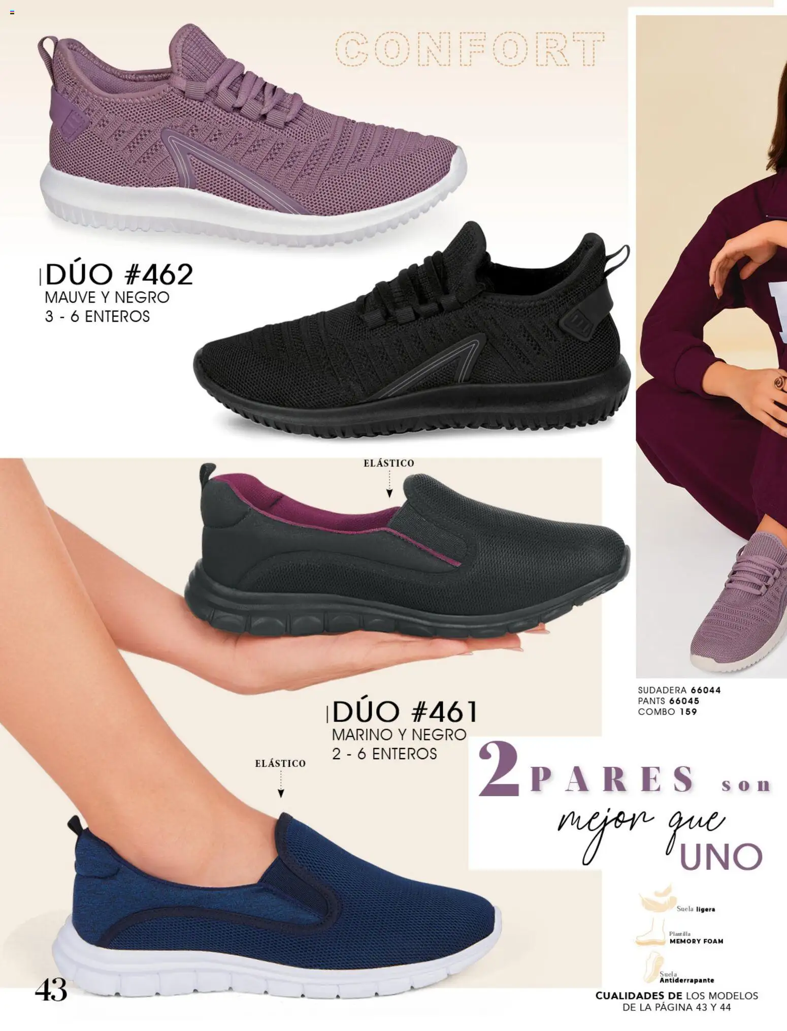 Nuevas ofertas de Cklass válidas en toda la República Mexicana desde el 08/07/2026. ¡Encuentra las mejores ofertas en Cklass catálogo Confort! | Página: 44 | Productos: Sudadera, Pants