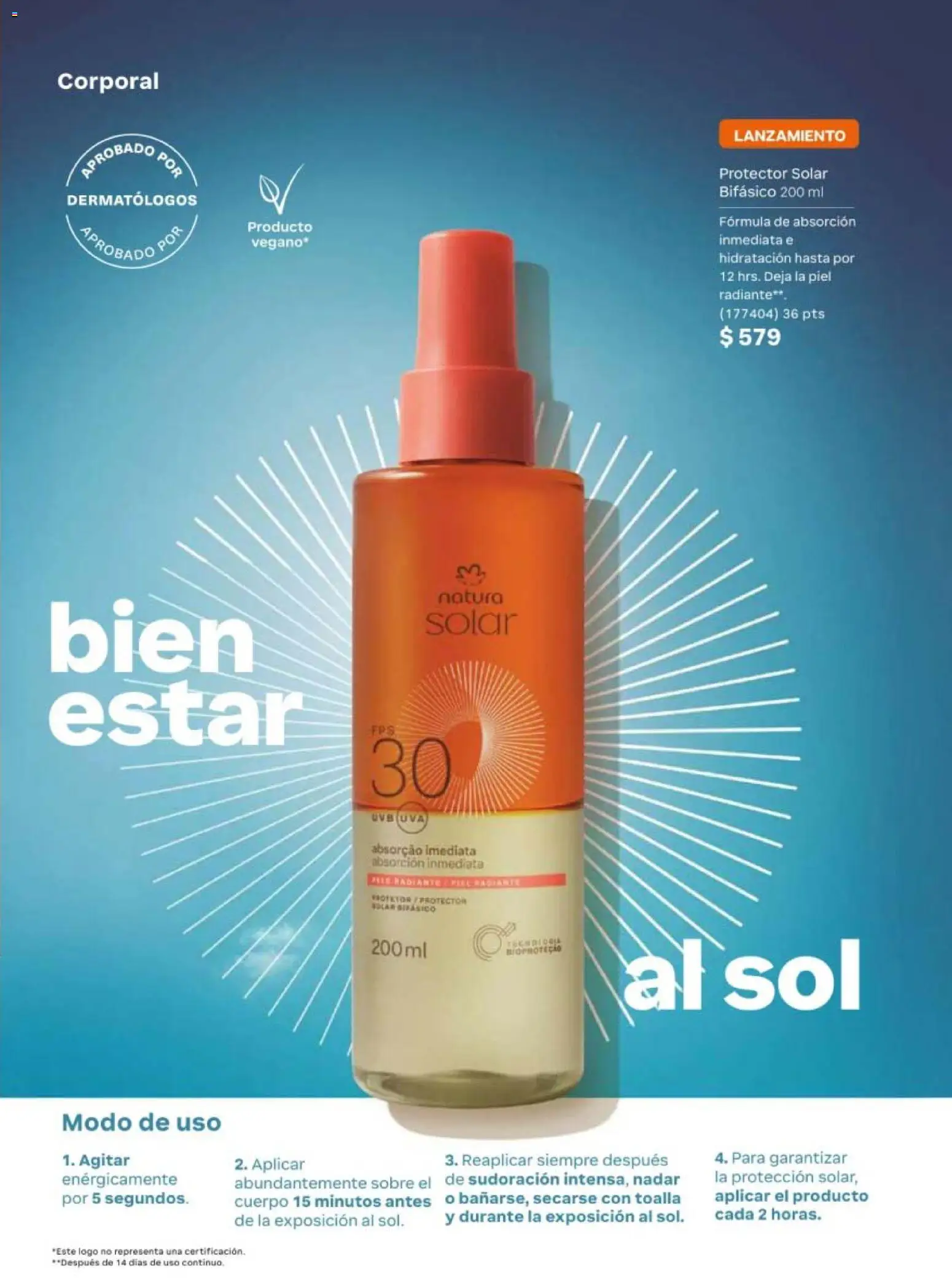 Nuevas ofertas de Natura válidas en toda la República Mexicana desde el 08.05.2026. ¡Encuentra las mejores ofertas en Natura campaña 8 2026! | Página: 153 | Productos: Toalla, Radiante, Sobre, Protector solar