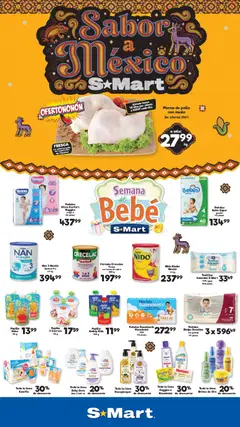 Vista previa de S-Mart folleto Ofertas de feria Chihuahua, nuevo folleto de la tienda, válido en México a partir del 25/09/2026