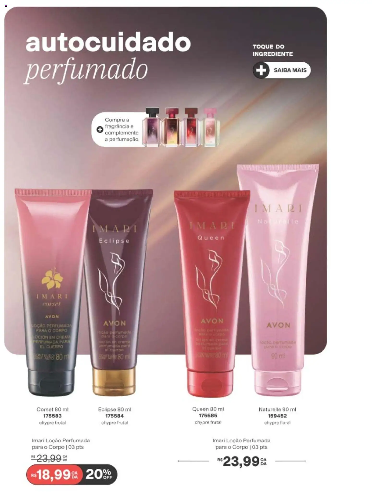Avon Folheto - válido de 01/09/2026 | Página: 166 | Produtos: Fragrância, Corset