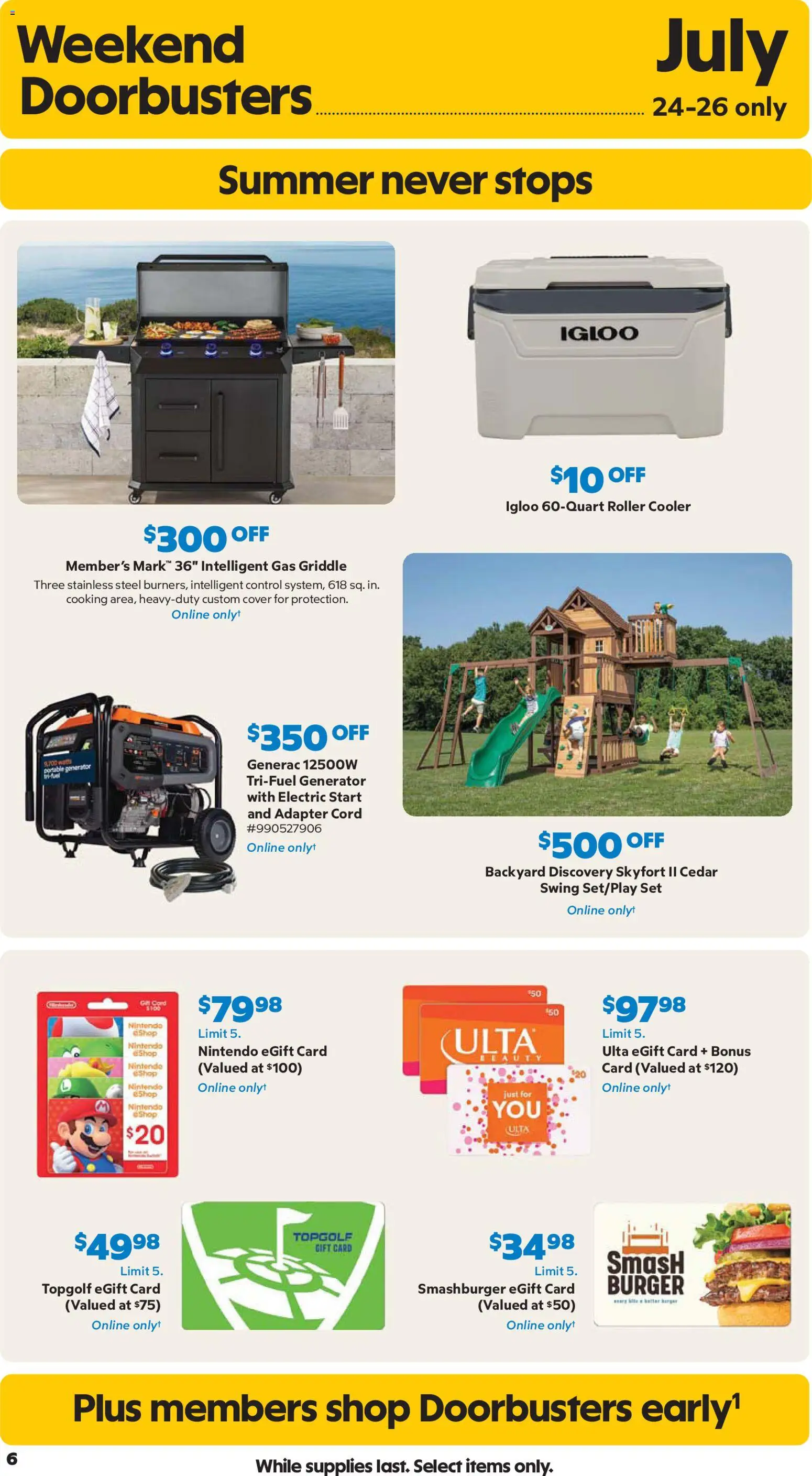 Sam's Club Instant Savings Book July 2026 - valid from 07/22/2026 | Page: 6