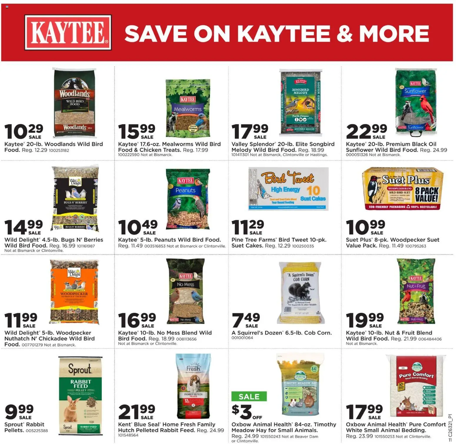 Mills Fleet Farm Weekly Ad - valid from 08/03/2026 | Page: 14 | Products: Corn, Berries, Oil
