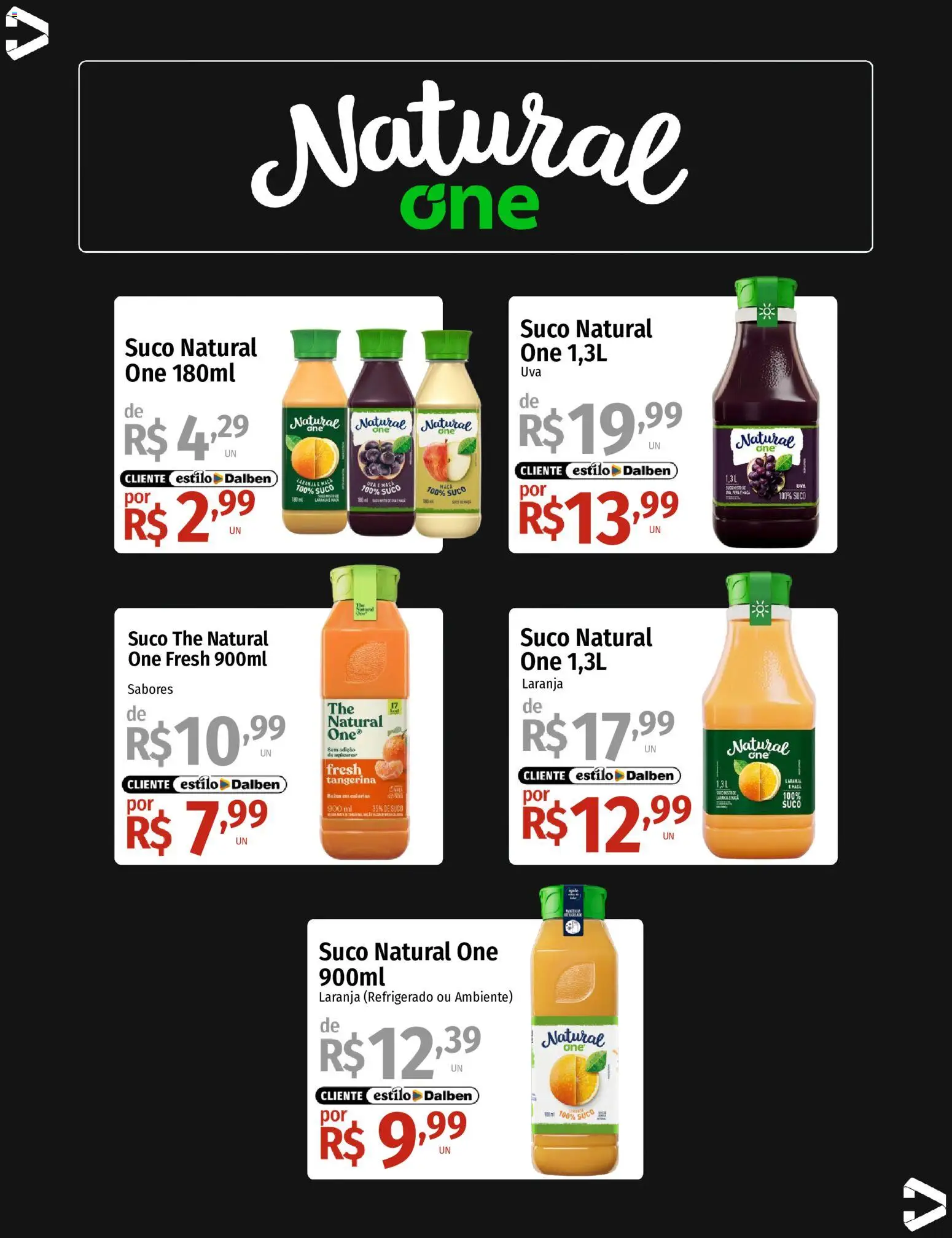 Supermercado Dalben Folheto - válido de 21/09/2026 | Página: 5 | Produtos: Suco natural, Suco