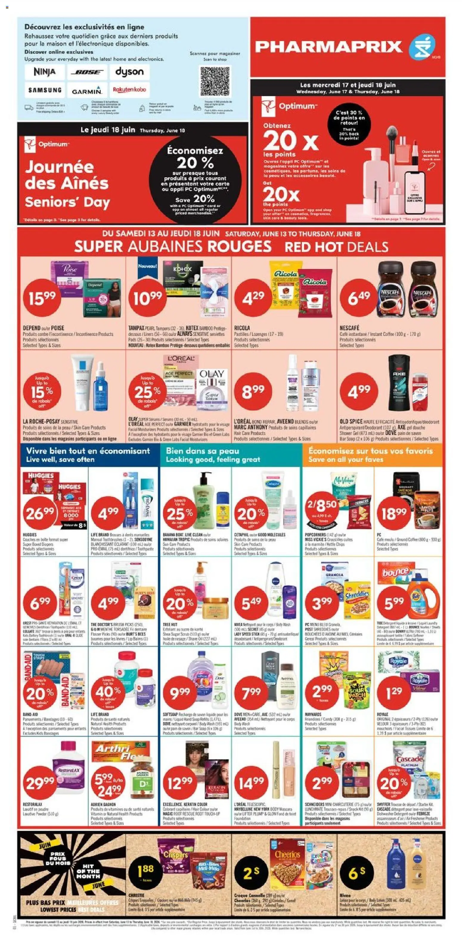 Pharmaprix flyer valid from 12.06.2026 | Page: 2 | Products: PC, Powder, Shower, Coffee