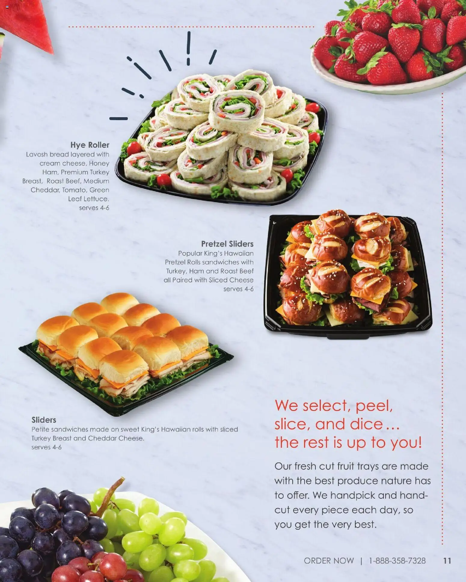 Albertsons Entertaining Guide - valid from 11/19/2025 | Page: 13 | Products: Honey, Ham, Beef, Fruit
