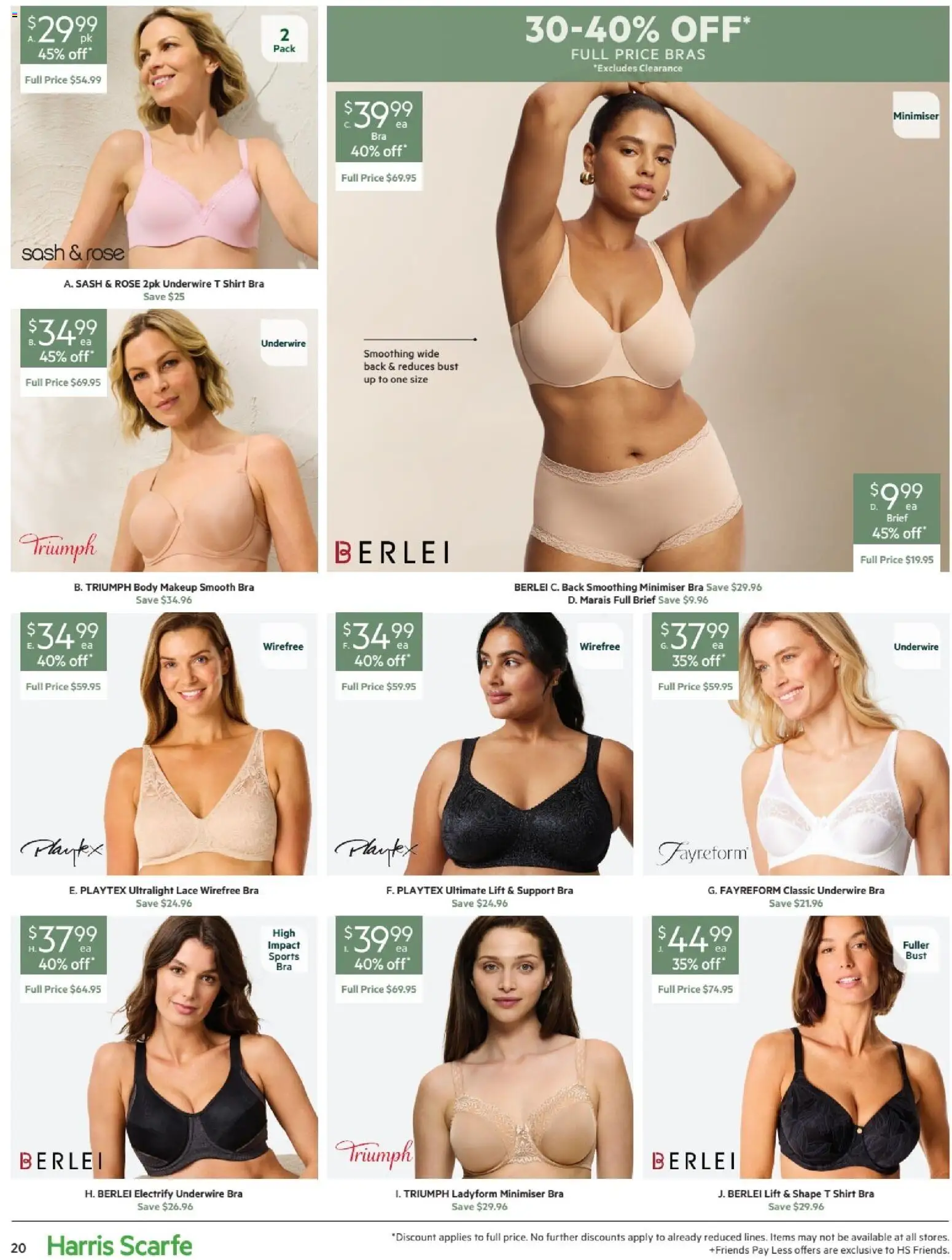 Harris Scarfe catalogue - valid from 20/08/2026 | Page: 20 | Products: Makeup, Shirt, Bra, T shirt