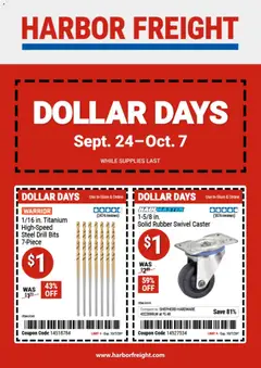 Preview of Harbor Freight weekly ads valid from 09/24/2026