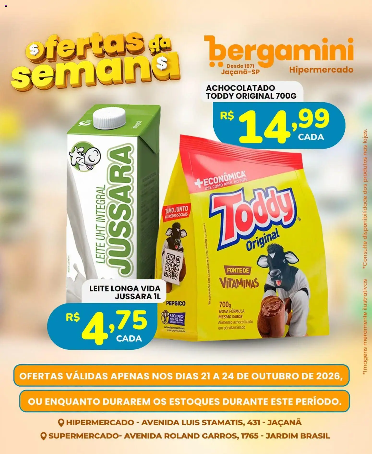 Supermercado Bergamini Folheto - válido de 21/10/2026 | Página: 10