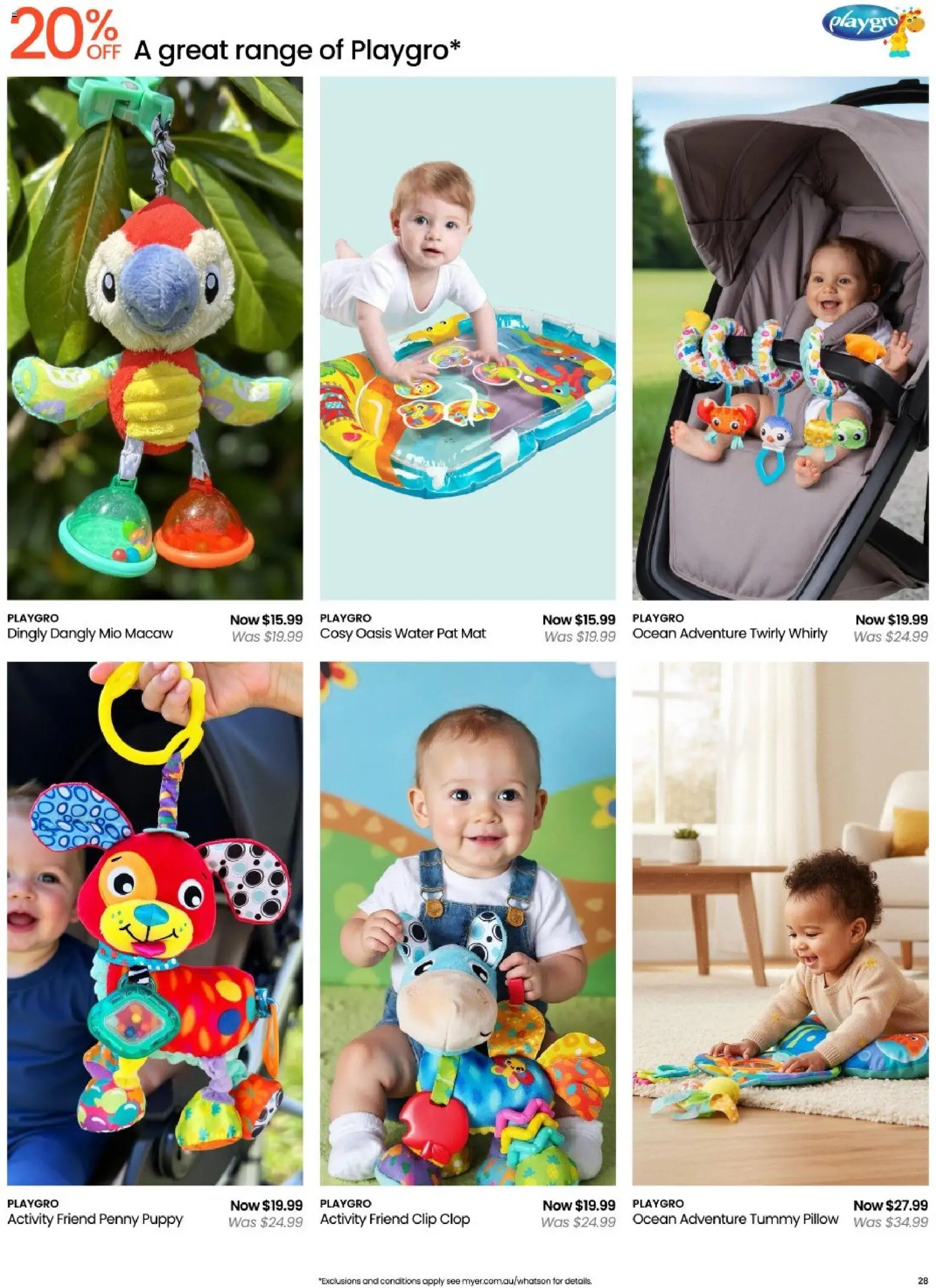 Myer catalogue - valid from 14/09/2026 | Page: 28 | Products: Water, Clip, Pillow