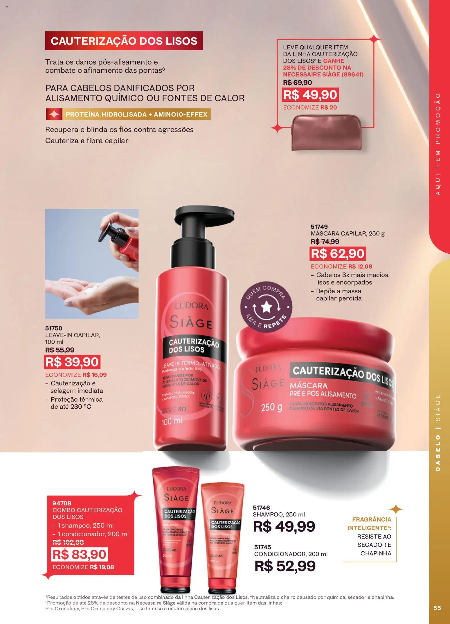 Eudora Folheto - válido de 16/09/2026 | Página: 58 | Produtos: Secador, Chapinha, Condicionador, Massa