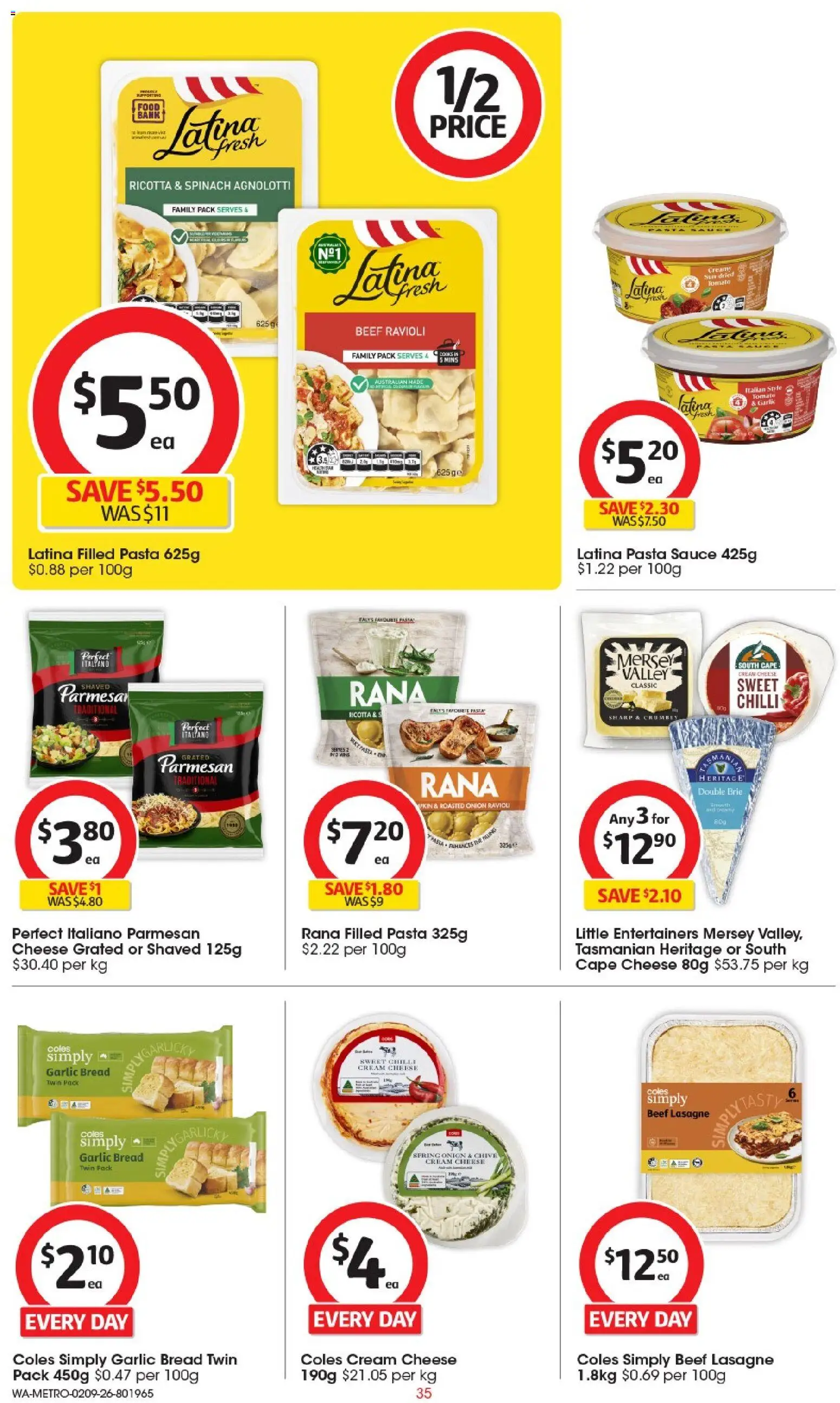 Coles catalogue - valid from 02/09/2026 | Page: 36 | Products: Food, Cream, Garlic, Tomato
