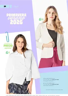 Vista previa de SC Pakar catálogo Ropa, nuevo folleto de la tienda, válido en México a partir del 30.01.2026 | Página: 24 | Productos: Blusa, Algodón