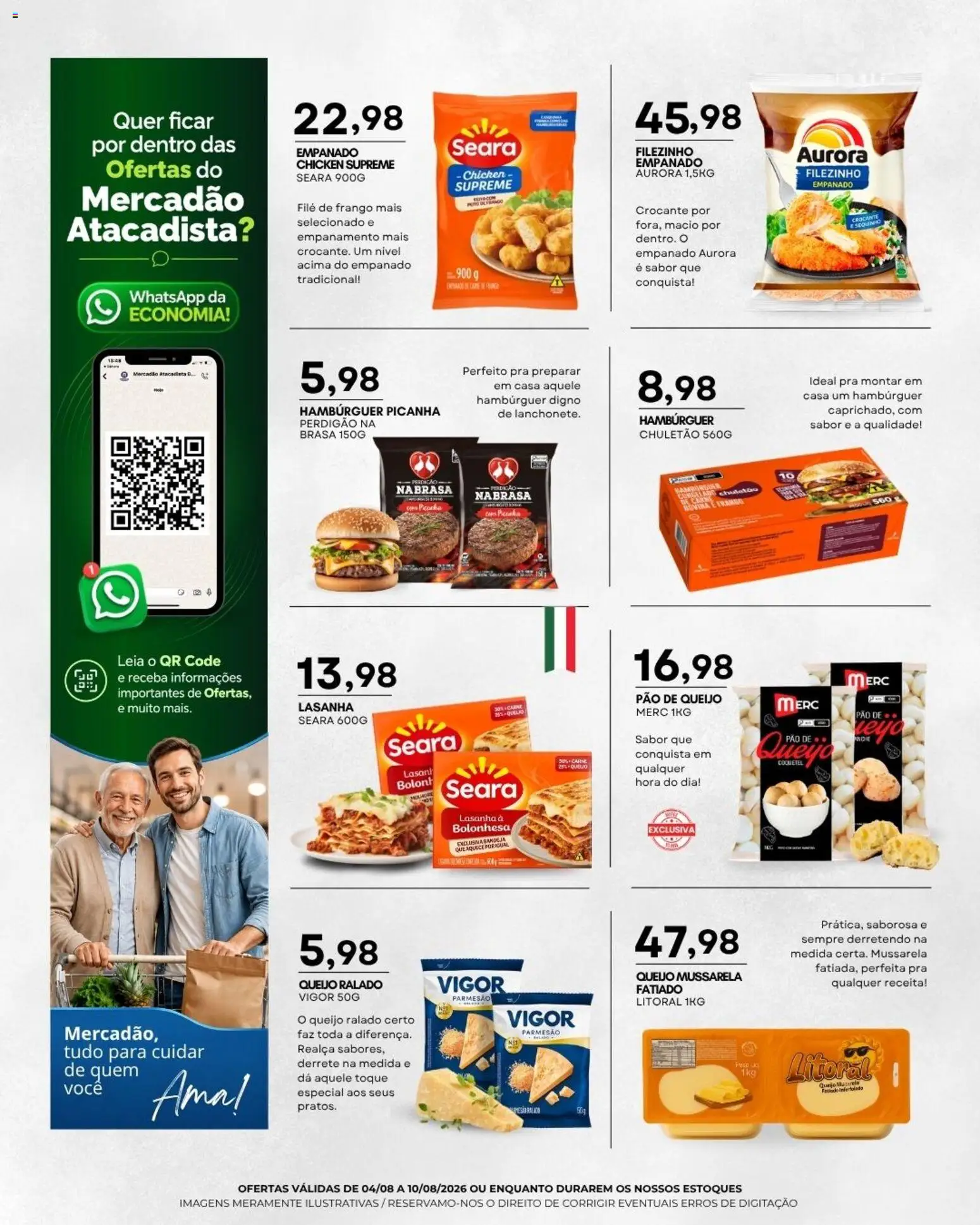 Mercadão Atacadista Folheto - válido de 04/08/2026 | Página: 3