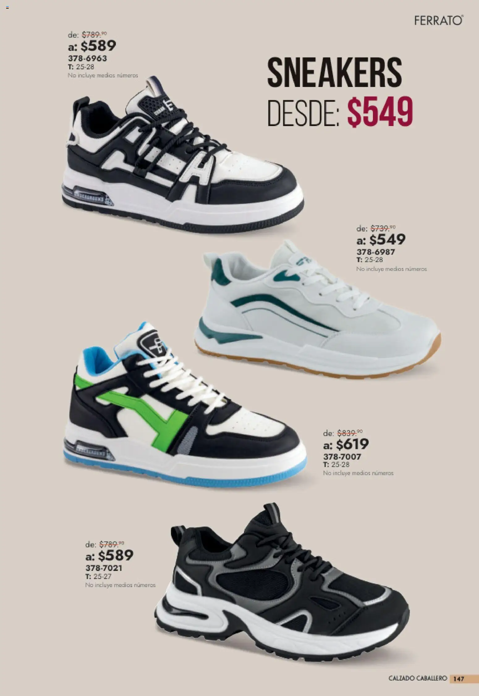 Nuevas ofertas de Andrea válidas en toda la República Mexicana desde el 26/07/2026. ¡Encuentra las mejores ofertas en Andrea catálogo Outlet! | Página: 147