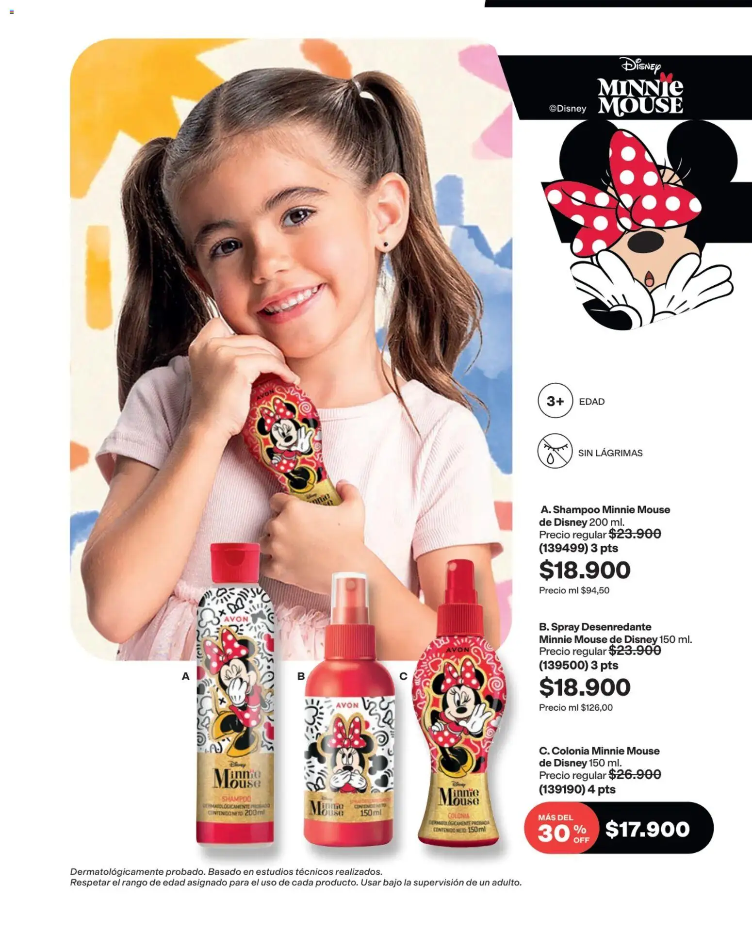 Avon revista - valida desde el 03/08/2026 | Página: 201 | Productos: Bajo, Shampoo, Mouse