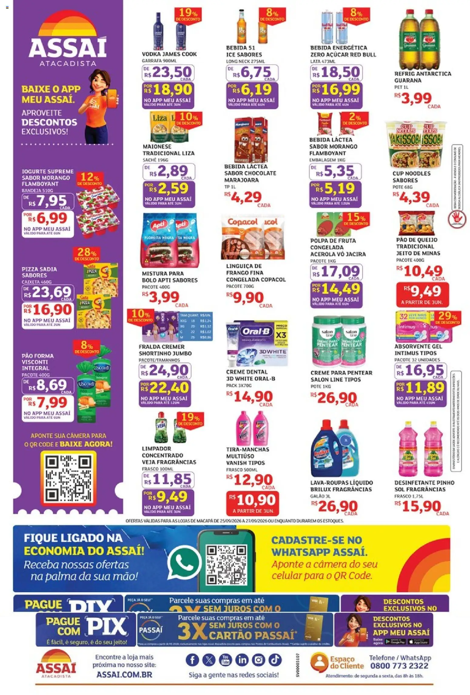 Assaí Atacadista Folheto - válido de 25/09/2026 | Página: 2