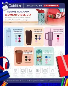 Olímpica Regreso a clases -  Vista previa de la revista de la tienda Olímpica valido desde el 17/07/2026 | Página: 10 | Productos: Lavavajillas, Termo