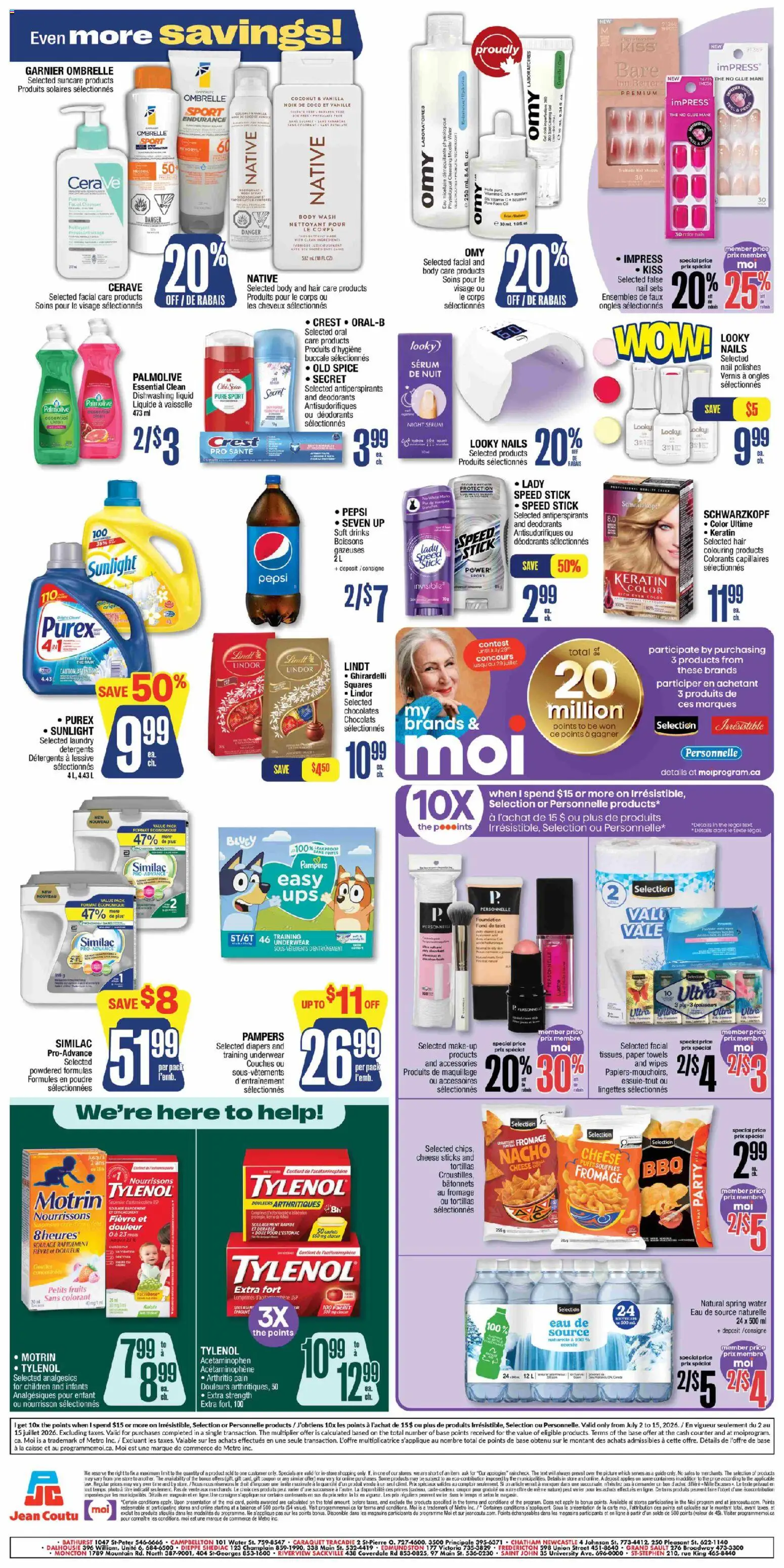 Jean Coutu flyer valid from Jul 9, 2026 | Page: 2