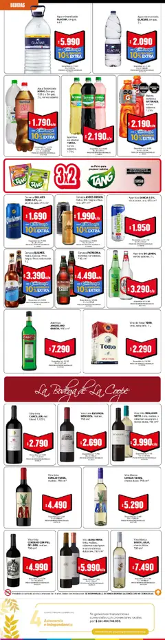Vista previa Cooperativa Obrera catálogo válido desde el 10/09/2026 | Página: 5 | Productos: Conejo, Dulce, Agua, Vino